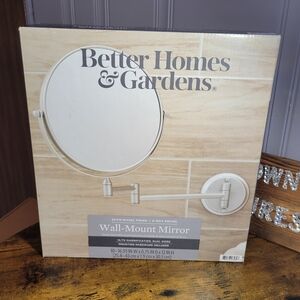 Better Homes And Gardens Satin Nickel Wall Mirror